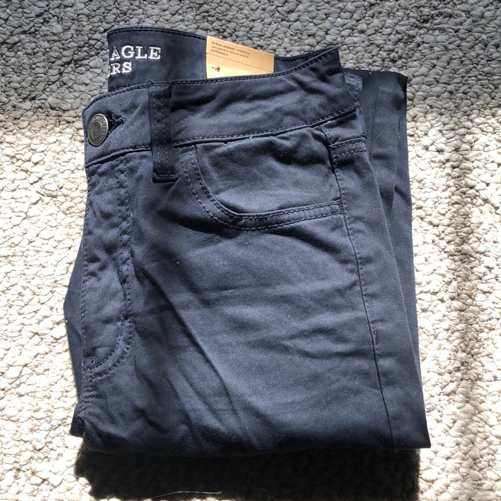 High-rise American Eagle jeggings